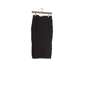 Pull on midi skirt